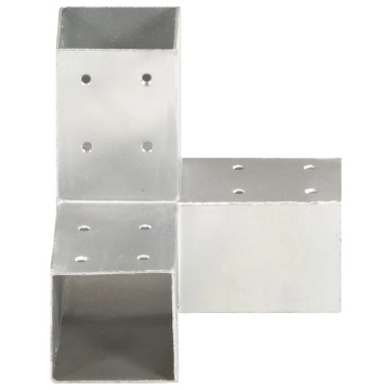 Conectori de grindă, formă Y, 4 buc, 71x71 mm, metal galvanizat - Img 3