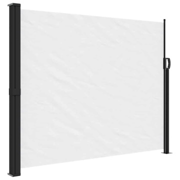Copertina laterală retractabilă, alb, 160x300 cm - Img 2
