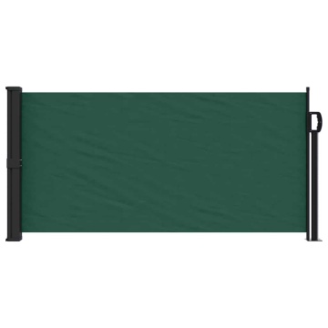Copertina laterală retractabilă, verde închis, 100x300 cm - Img 3