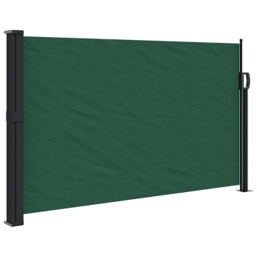 Copertină laterală retractabilă, verde închis, 117x300 cm - Img 2