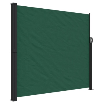 Copertină laterală retractabilă, verde închis, 180x600 cm - Img 2