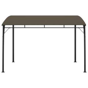 Copertină pavilion de grădină, gri taupe, 3 x 3 x 2,55 m - Img 2