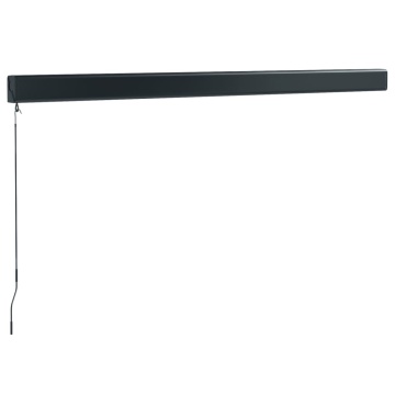 Copertină retractabilă, galben/alb, 3x2,5 m, textil/aluminiu - Img 5