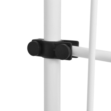 Copertină retractabilă manual, dungi galben și albastru, 400 cm - Img 6
