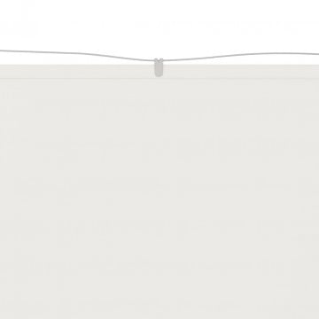 Copertină verticală, alb, 180x600 cm, țesătură Oxford - Img 2