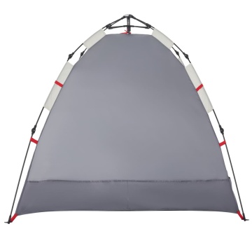 Cort camping 2 persoane gri impermeabil setare rapidă - Img 6