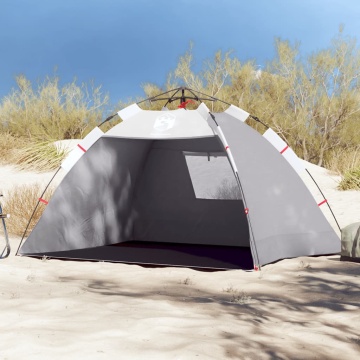 Cort camping 2 persoane gri impermeabil setare rapidă - Img 1