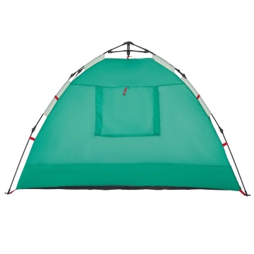 Cort camping 2 persoane verde marin impermeabil setare rapidă - Img 7