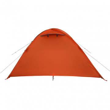 Cort camping 4 persoane gri/portocaliu 300x250x132cm tafta 185T - Img 7