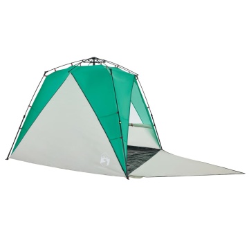 Cort camping 4 persoane verde marin impermeabil setare rapidă - Img 4