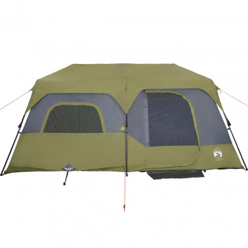 Cort de camping 6 pers. verde, impermeabil, configurare rapidă - Img 6