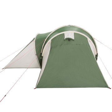 Cort de camping cupolă pentru 6 persoane, verde, impermeabil - Img 7