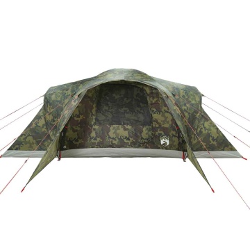 Cort de familie cupolă pentru 6 persoane, camuflaj, impermeabil - Img 6