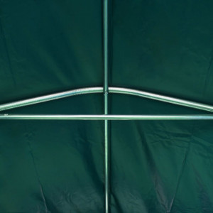 Cort de garaj, verde, 2,4 x 3,6 m, PVC - Img 3