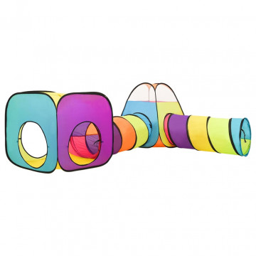 Cort de joacă pentru copii, multicolor, 190x264x90 cm - Img 2