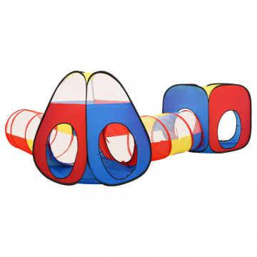 Cort de joacă pentru copii, multicolor, 190x264x90 cm - Img 5