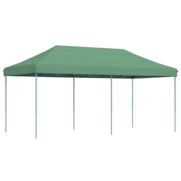 Cort de petrecere pliabil Pop-Up, 580x292x315 cm, verde - Img 2