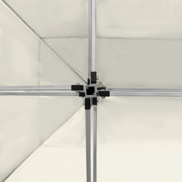 Cort de petrecere pliabil profesional, crem, 4,5x3 m, aluminiu - Img 5