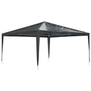 Cort de petrecere profesional, antracit, 4 x 4 m, 90 g/m² - Img 2