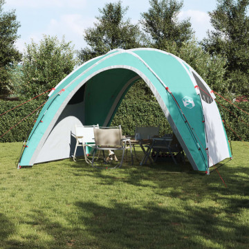 Cort de petrecere, verde, 360x360x219 cm, tafta 190T - Img 3