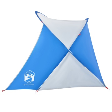 Cort de plajă 2 persoane pop-up albastru azur, rezistent la apă - Img 5
