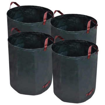 Coșuri de gunoi 272 L 150 g/mp, 4 buc., Verde închis - Img 1
