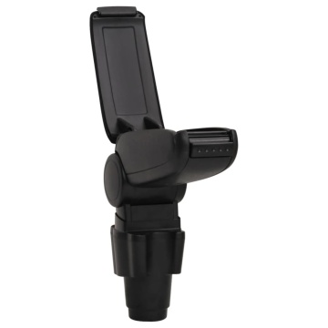 Cotieră auto, negru, 12x33x(34-50) cm ABS - Img 4