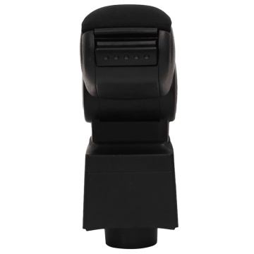 Cotieră auto, negru, 12x34x(35-47) cm ABS - Img 3