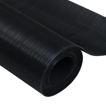 Covor anti-alunecare, 1,5x4 m, cauciuc, cu striații fine, 3 mm - Img 4