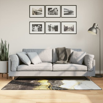 Covor lavabil, multicolor, 80x150 cm, anti-alunecare - Img 1