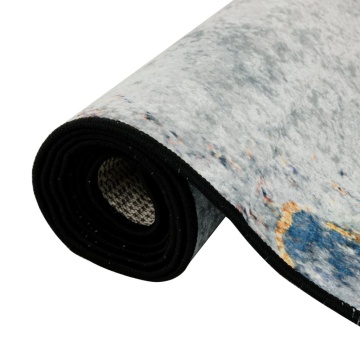 Covor lavabil, multicolor, 80x300 cm, anti-alunecare - Img 8