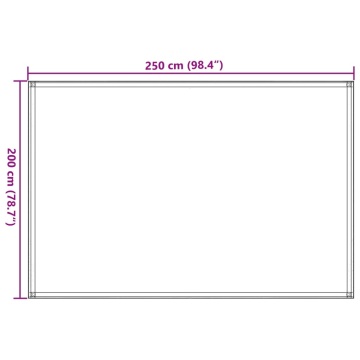 Covor pentru cort, antracit, 250 x 200 cm - Img 7