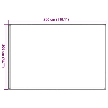 Covor pentru cort, bej, 200x300 cm - Img 7