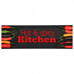 Covoraș de bucătărie lavabil, model Hot & Spicy, 60 x 180 cm - Img 3