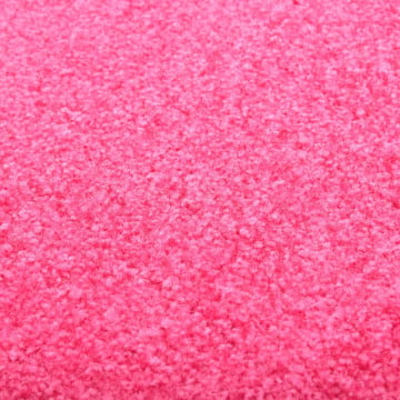 Covoraș de ușă lavabil, roz, 40 x 60 cm - Img 4
