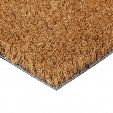 Covoraș de ușă, natural, 40x60 cm, fibre de cocos - Img 3
