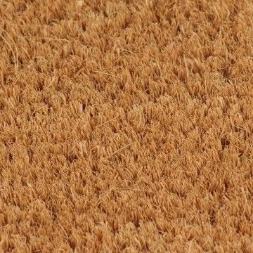 Covoraș de ușă natural, 90x150 cm, fibre de cocos - Img 6