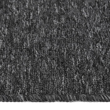 Covorașe de scări, 15 buc., antracit, 60x25 cm, dreptunghiular - Img 3