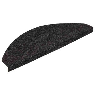 Covorașe scară autoadezive 30 buc Antracit 65x22,5x3,5 cm - Img 2