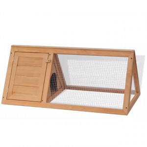 Cușcă pentru iepuri și alte animale, lemn - Img 3