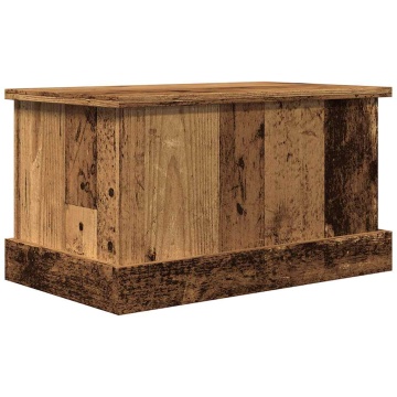 Cutie de depozitare lemn vechi 30x50x28 cm lemn prelucrat - Img 2