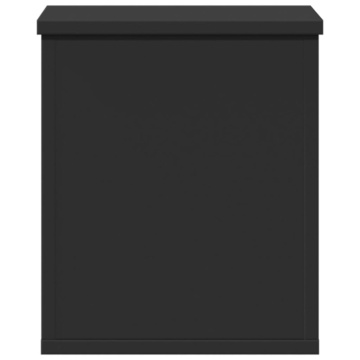 Cutie de depozitare, negru, 30x35x35 cm, lemn prelucrat - Img 4
