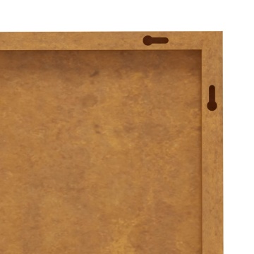 Decorațiune perete grădină 105x55 cm design păsări oțel Corten - Img 6