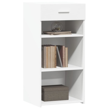 Dulap, alb, 45x42,5x93 cm, lemn prelucrat - Img 3