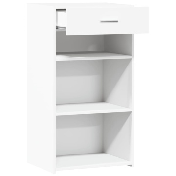 Dulap, alb, 50x42,5x93 cm, lemn prelucrat - Img 6