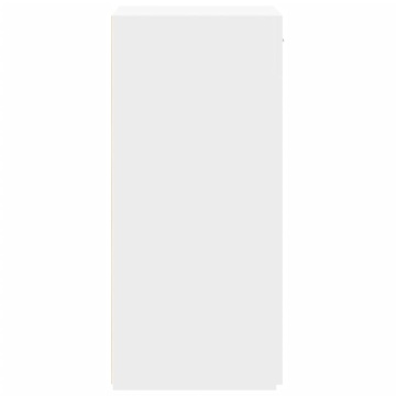 Dulap, alb, 50x42,5x93 cm, lemn prelucrat - Img 8