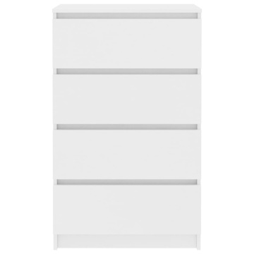 Dulap, alb, 60x35x98,5 cm, lemn compozit - Img 4