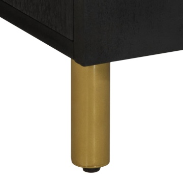 Dulap chiuveta de baie, negru, 62x33x58 cm, lemn prelucrat - Img 7