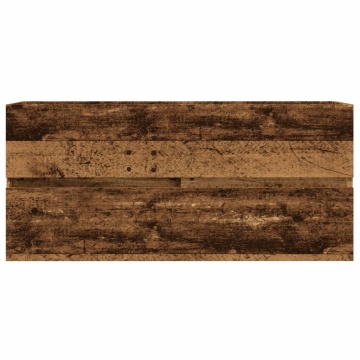 Dulap chiuvetă, lemn vechi, 100x38,5x45 cm, lemn prelucrat - Img 4
