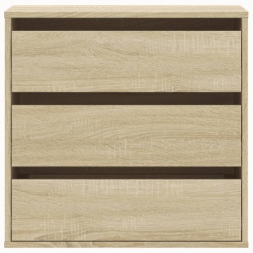 Dulap colț cu sertare stejar sonoma 60x41x58 cm lemn prelucrat - Img 4